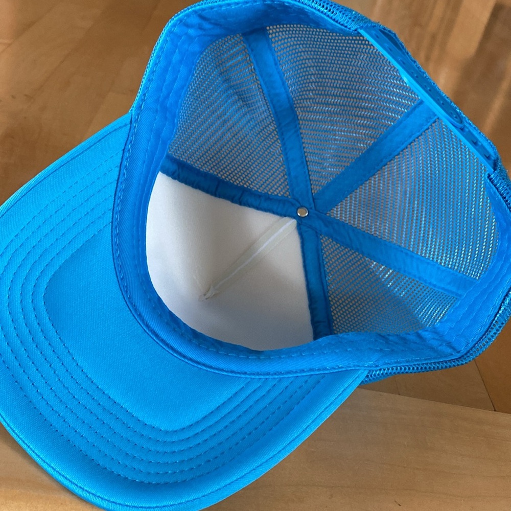 Blue Angry Orchard Truckers Hat - Picture 5 of 5